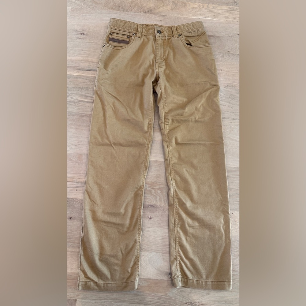 Prana straight leg khaki pants size 32x32